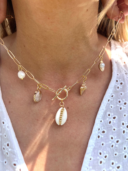 Shell Charm Necklace